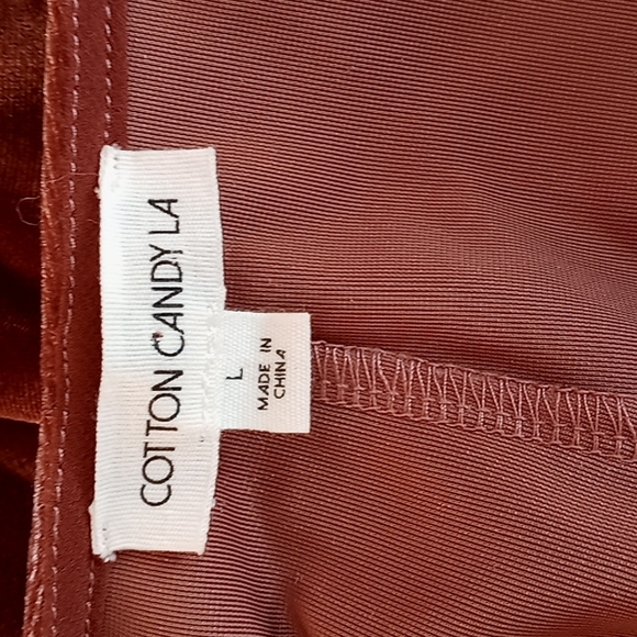 Cotton Candy Velveteen Midi Dress - Picture 6 of 8